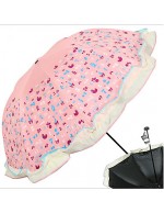 Blue / Pink Folding Umbrella Sunny and R...