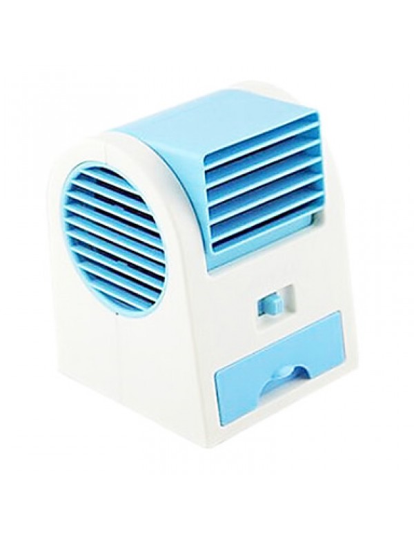 Creative Usb Battery Dual Purpose Air Conditioning Fan Student Hostel Mini Fan Fan Without Blades  