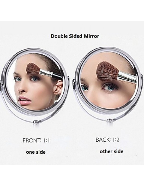 Lady Women Magic Magnifier Mirror Makeup Mirror Double Sided Mirror  