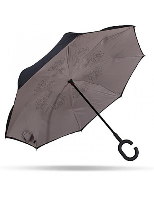 Flip Double Umbrella Creative Uv Umbrellas Reverse Open Close Umbrella Car Umbrella  