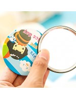 Korean Cartoon Cute  Portable Mirror Mir...