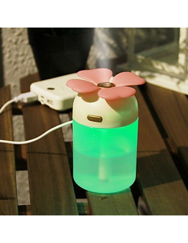 High Quality USB Lucky Grass Humidifier Colorful Nightlight Aromatherapy Diffuse For Office & Home & Car (Random Color)  