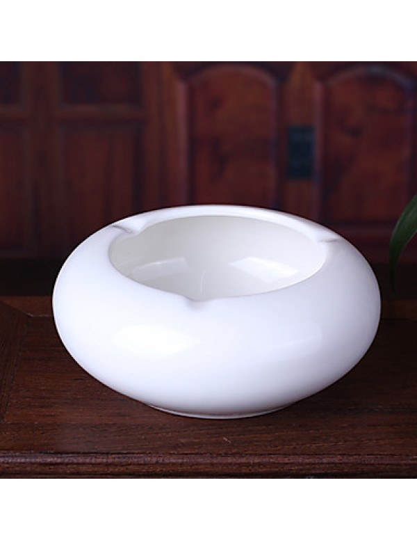 1PC  Creative Home Decoration Domestic Bureaux KTV Porcelain Ashtray  
