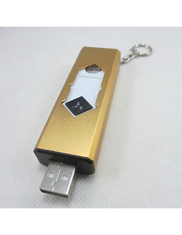 1PC Windproof USB Rechargeable Lighter  
