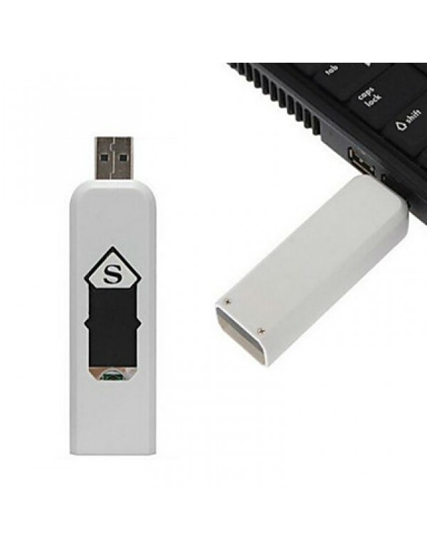 Mini Electronic Lighter Portable USB Rechargeable Flameless Cigar Cigarette Lighter  