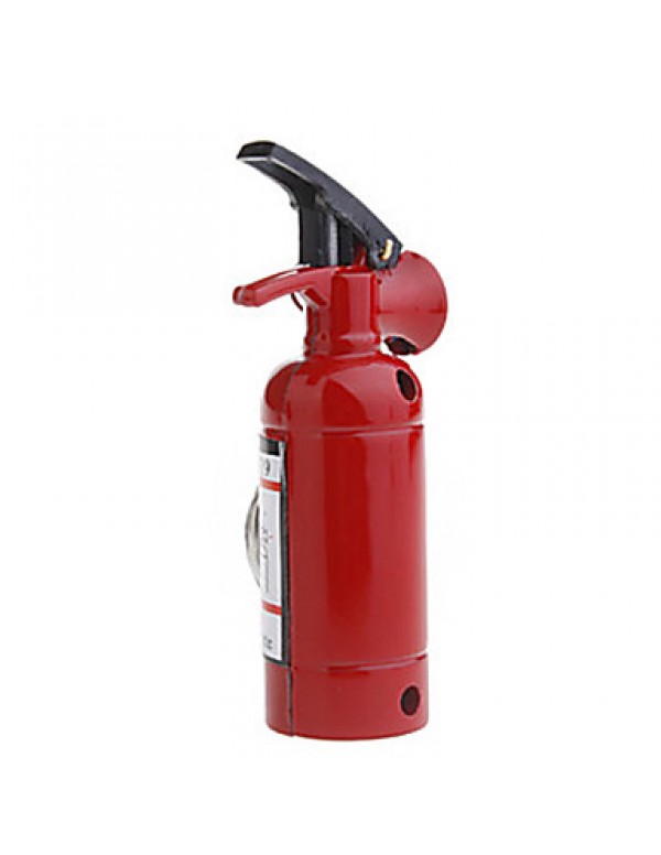 Mini Fire Extinguisher Style Butane Lighter With Keychain  