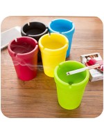Multicolor Multifunction Car Ashtray Lid...
