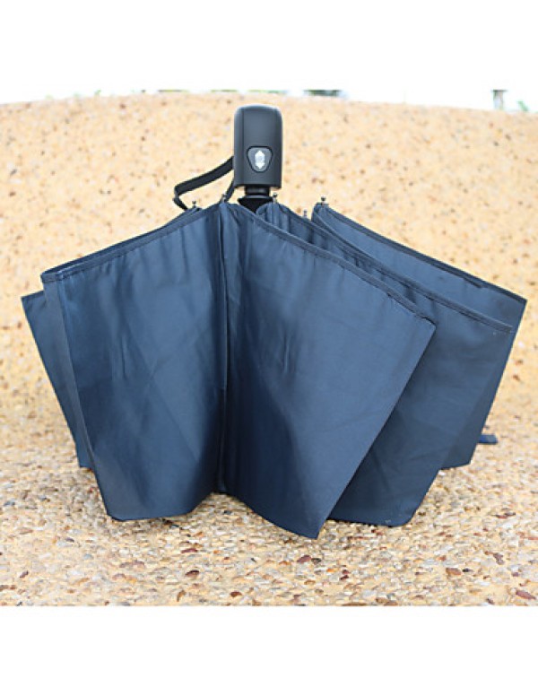 Auto Open Umbrella Solid Automatic Umbrella Windproof Rainproof Umbrella Folding Umbrella Business Men  