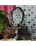 14"Neoclassical Style Oval Tabletop...