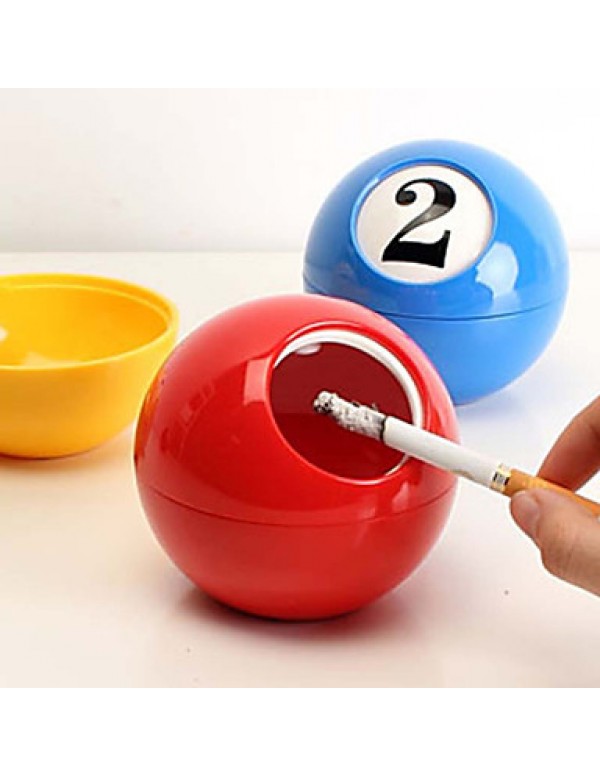 Ashtray Billiards Furnishing Articles Decorations Creative Household Act the Role Ofing Is Tasted(Random color)  