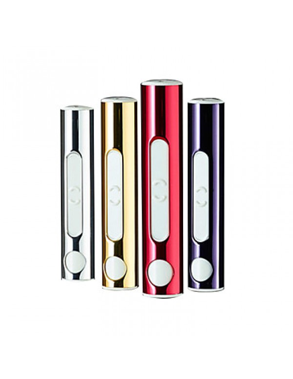 Hot Metal Shell Portable Electronic USB Lighter Rechargeable Flameless Windproof Cigarette Lighter  