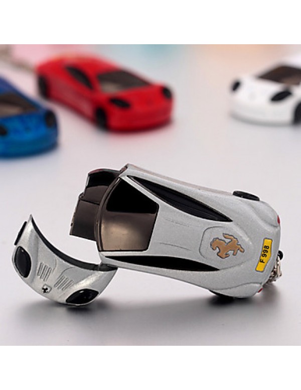 Race Car Shaped Jet Torch Lighter   Torch Lighter with Key Chain (Random Color)  