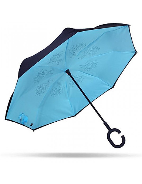 Flip Double Umbrella Creative Uv Umbrellas Reverse Open Close Umbrella Car Umbrella  