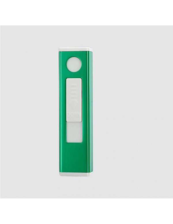 Creative New Portable Mini Ehs USB Rechargeable Electronic Cigarette Lighter Lighter Metal Strip  