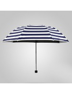 Naval Stripe Sunny And Rainy Umbrella  