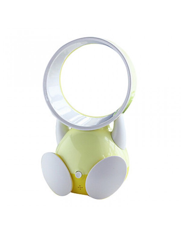 Andy Usb Sound Gourd Leaf Fan Cartoon With Sound Mute Desktop Fan Air Conditioning Fan  