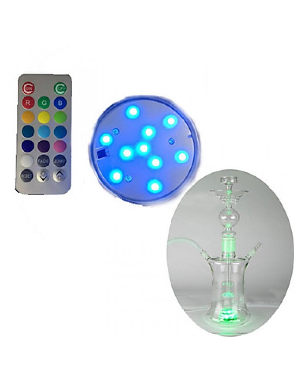 Led Light with Remote Control Hookah Shisha Accessories Battery Operated  